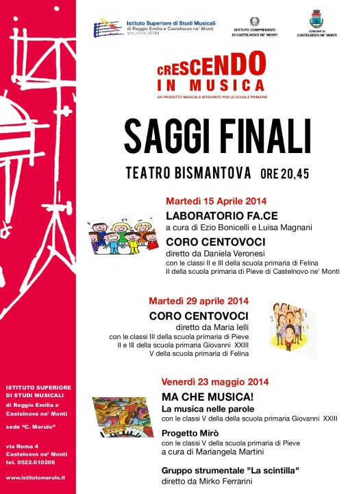 saggi crescendo 2014